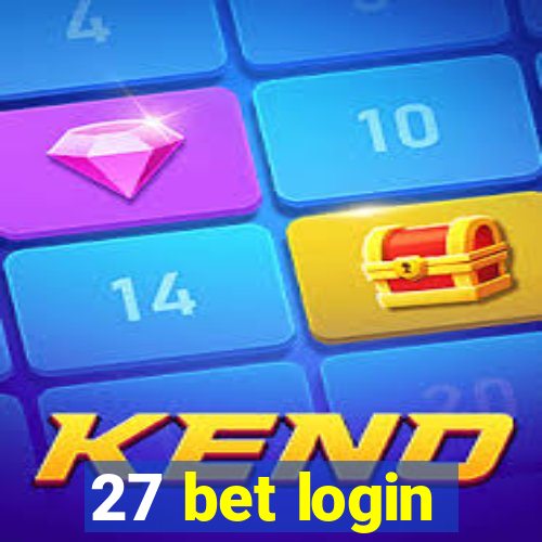 27 bet login